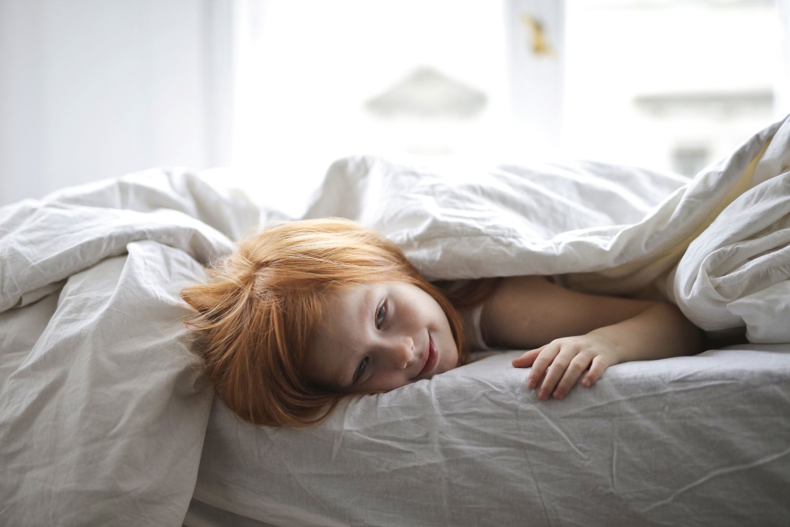 Sotto un piumino bianco, la mattina