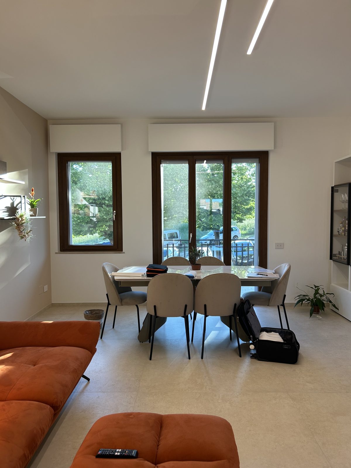 Soggiorno · finestra e portafinestra: prima