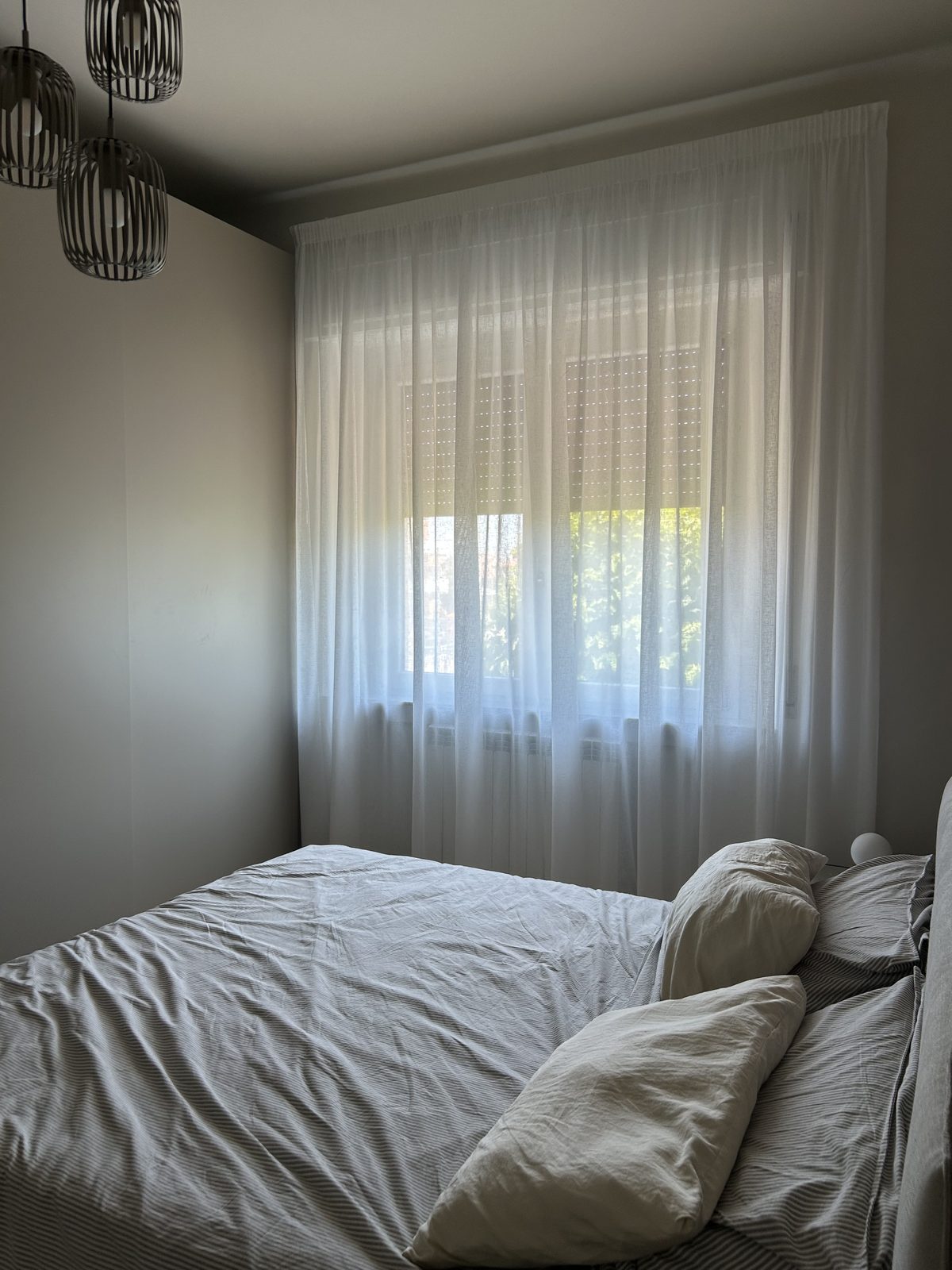 Camera da letto · portafinestra: dopo