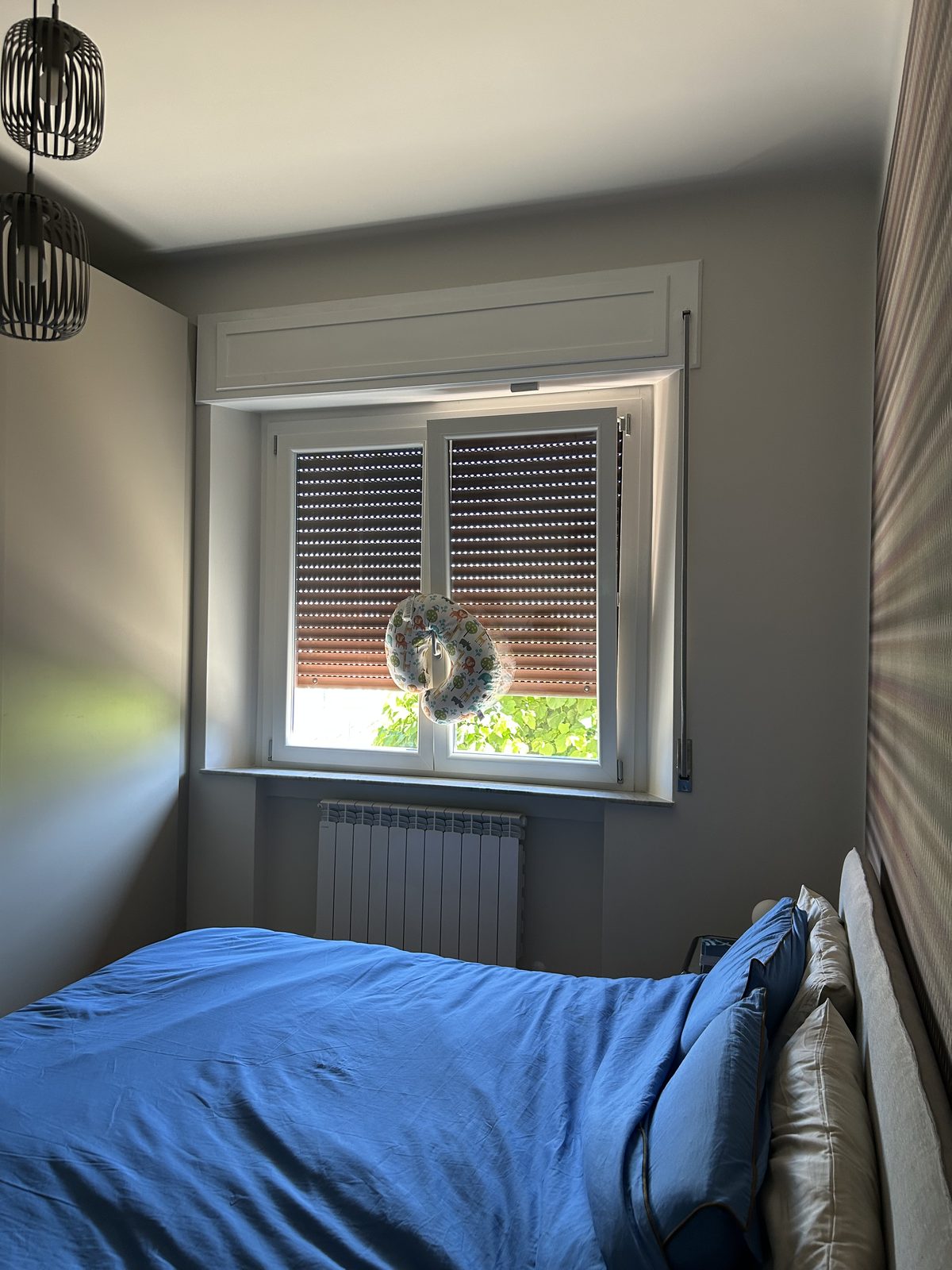 Camera da letto · portafinestra: prima